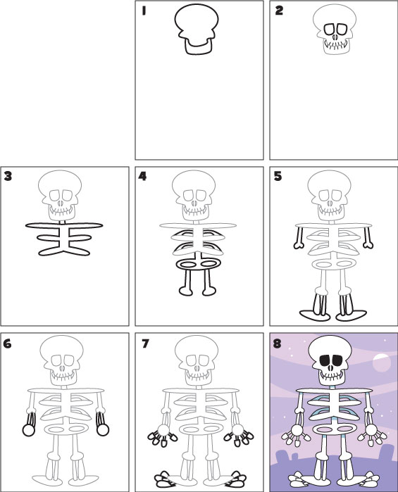 how-to-draw-a-skeleton