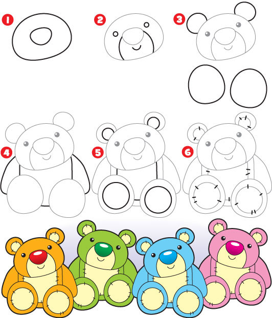 how-to-draw-a-teddy-bear